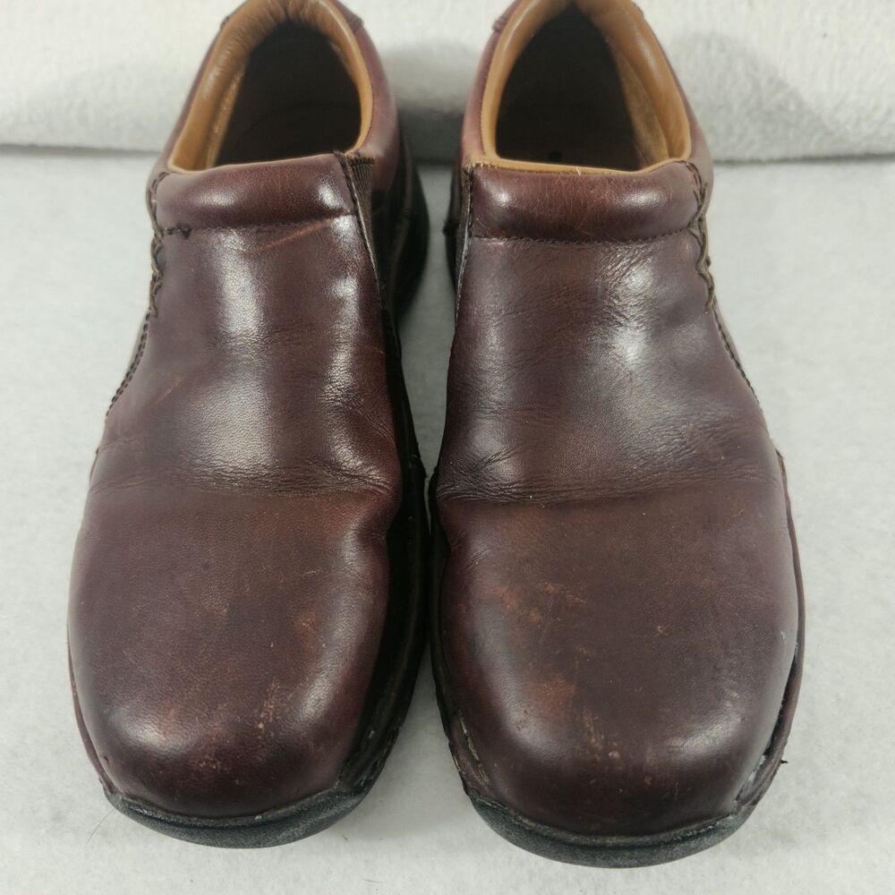 Red Wing Work Shoes Womens 8 Slip On Loafer 2322 Brown Leather Steel Toe